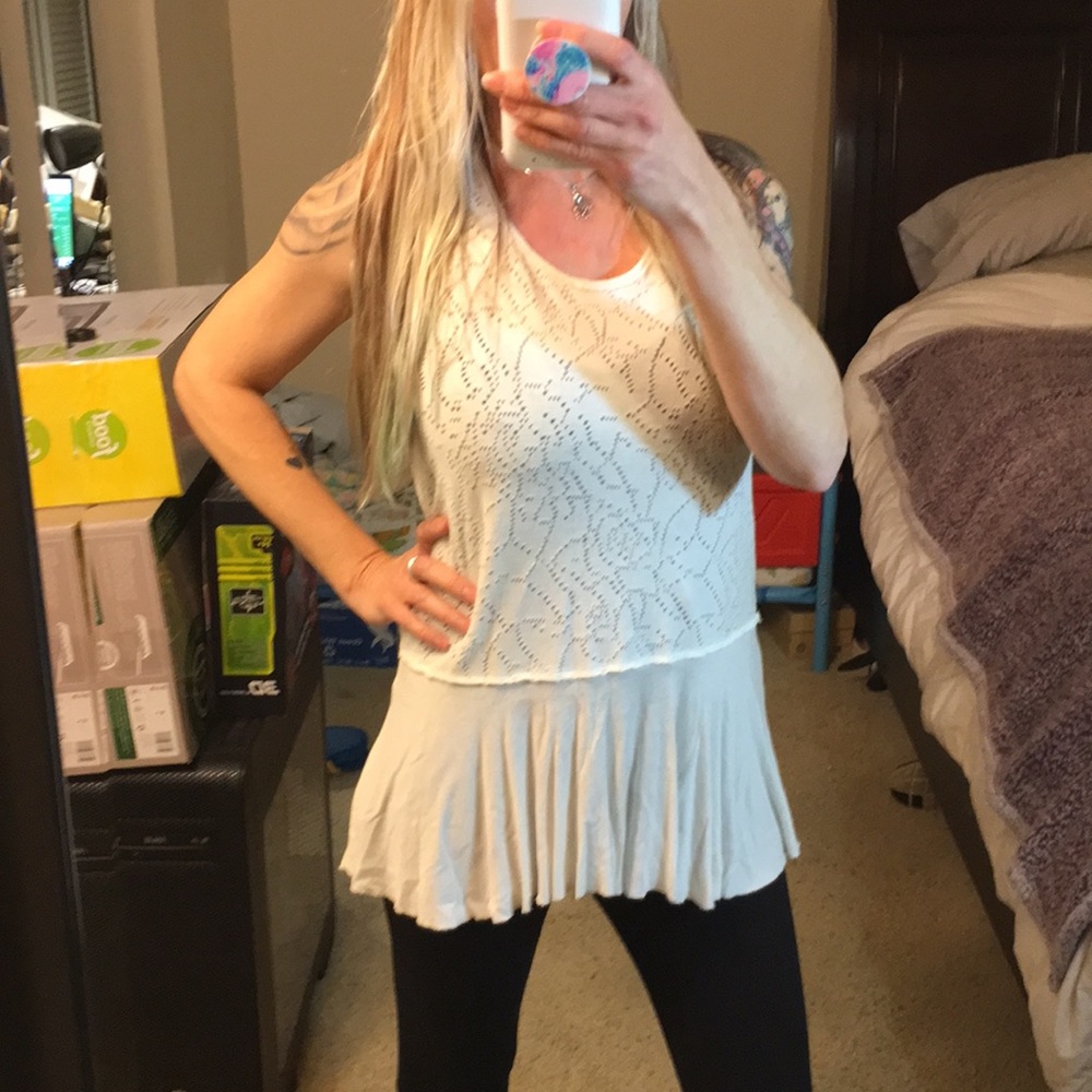 🌺Great Cond Free People baby doll tank top🌺